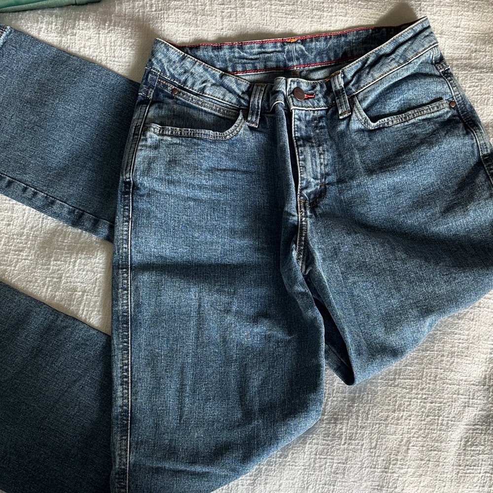 Wrangler Women's Blue Straight Leg Jeans